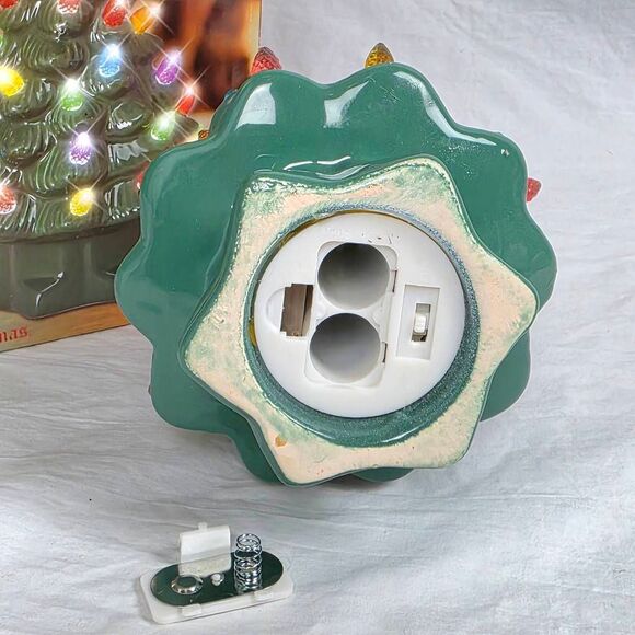 Mr. Christmas Ceramic LED Nostalgic Tree w/ Box - Picture 3 of 5